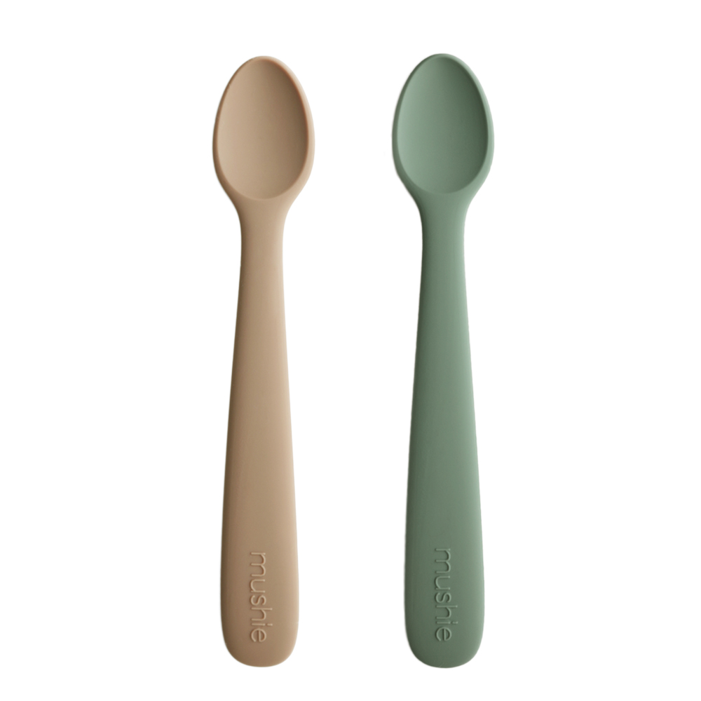 Mushie - Baby Spoon - Dried Thyme,Natural