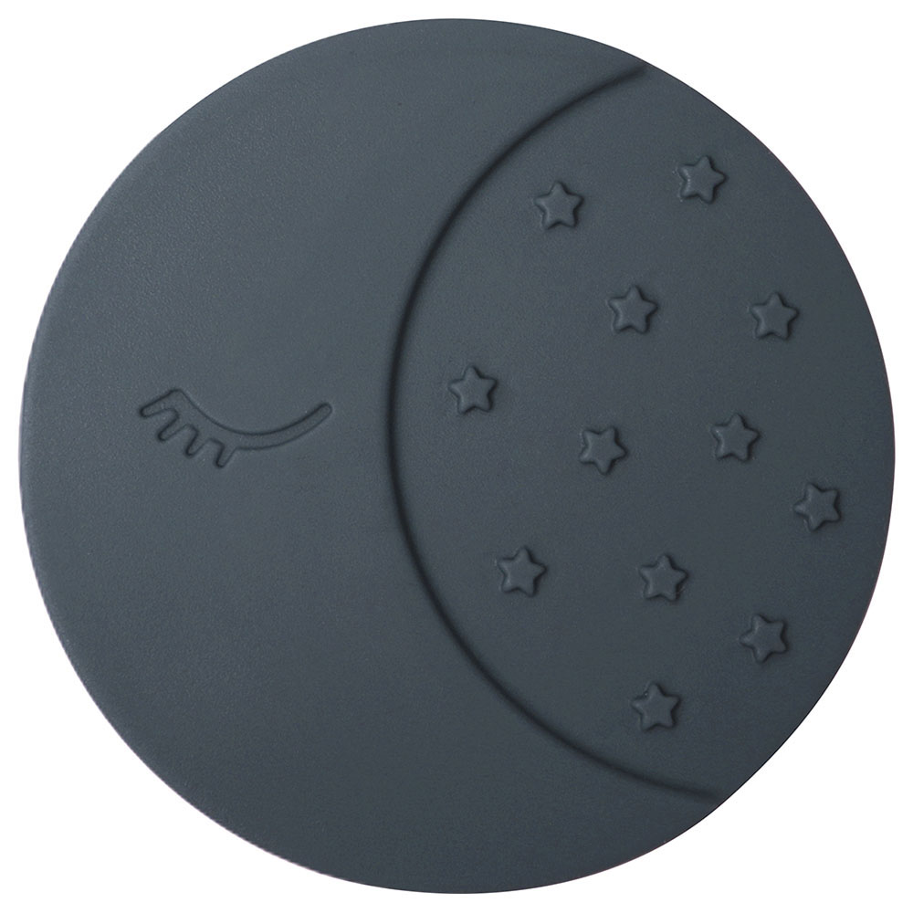 Mushie - Teether - Moon Iron