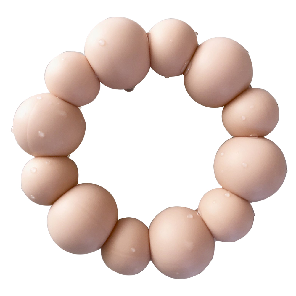 Desert Chomps - Pastel Pop Teether - Tasty Peach