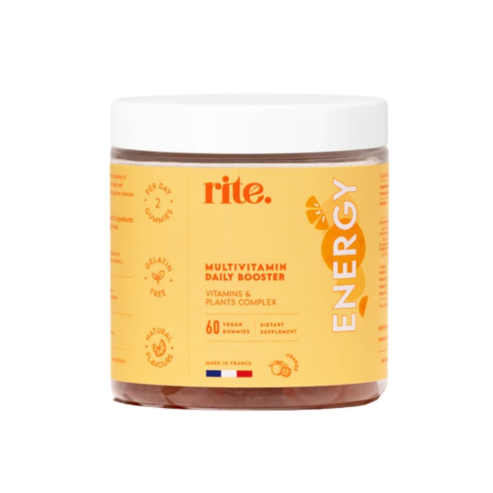 Rite - Energy Vegan Gummies Vitamins - Yellow