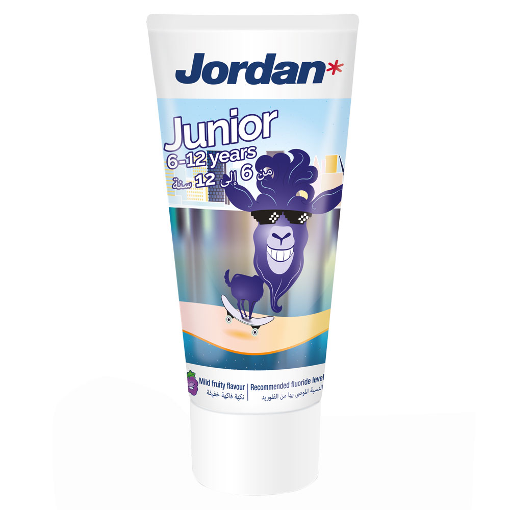 Jordan - Junior Toothpaste 50ml (6-12 Years) - Goat