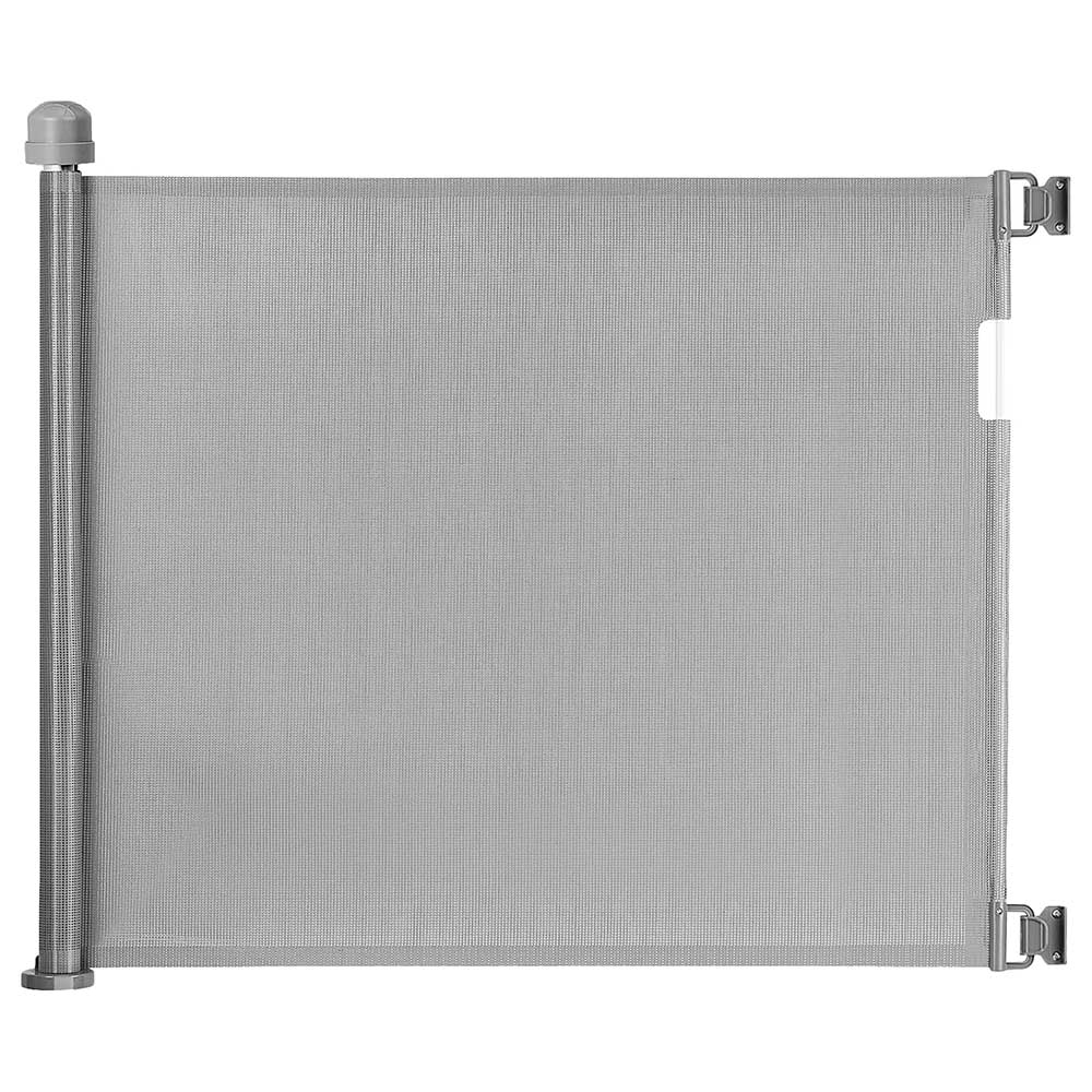 Baby Safe - Retractable Mesh Gate 180cm - Grey