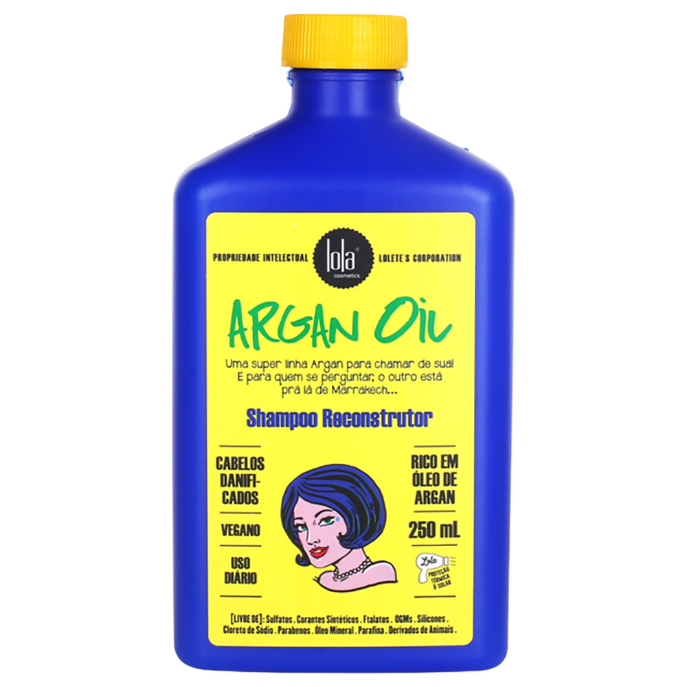 لولا فروم ريو - شامبو زيت الأرغان لإصلاح للشعر - 250 مل