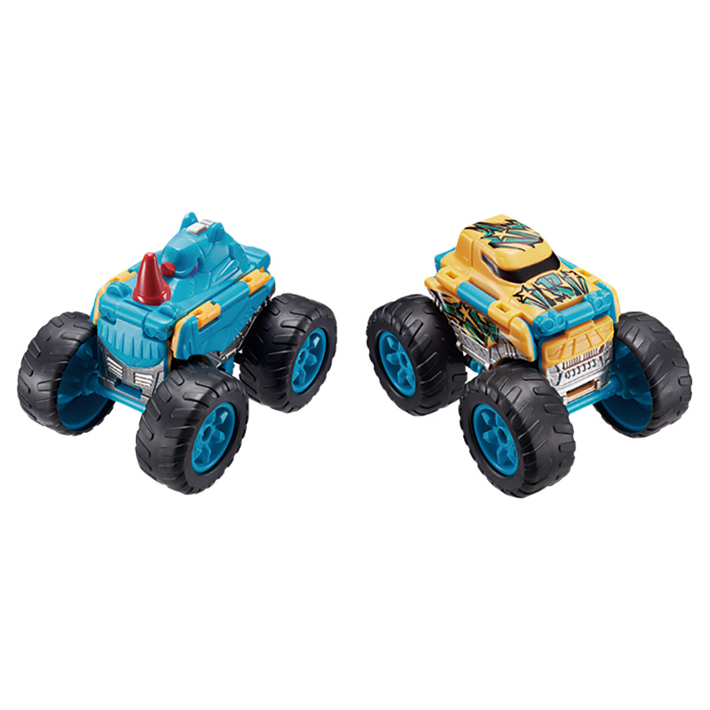 Transracers - 2-In-1 Flip Vehicle - Monster Rhinoceros Truck
