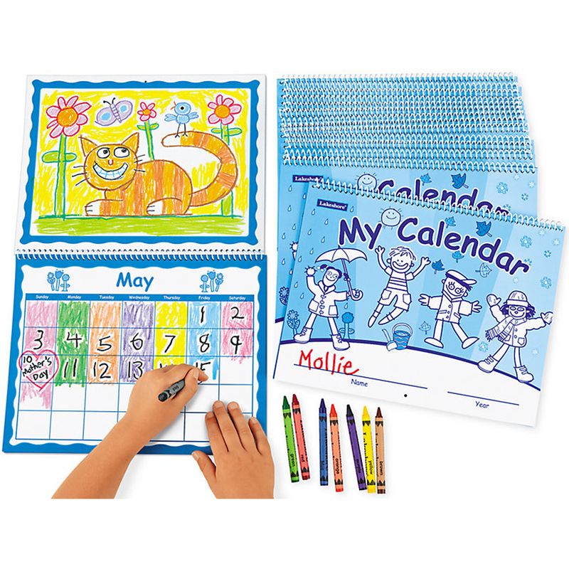 Lakeshore - Design-Your-Own Calendars - Set of 15