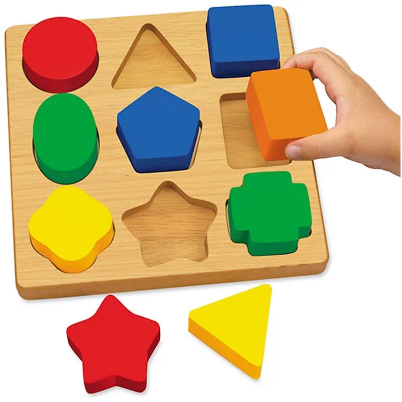 Lakeshore - Simple Shapes Puzzle Board