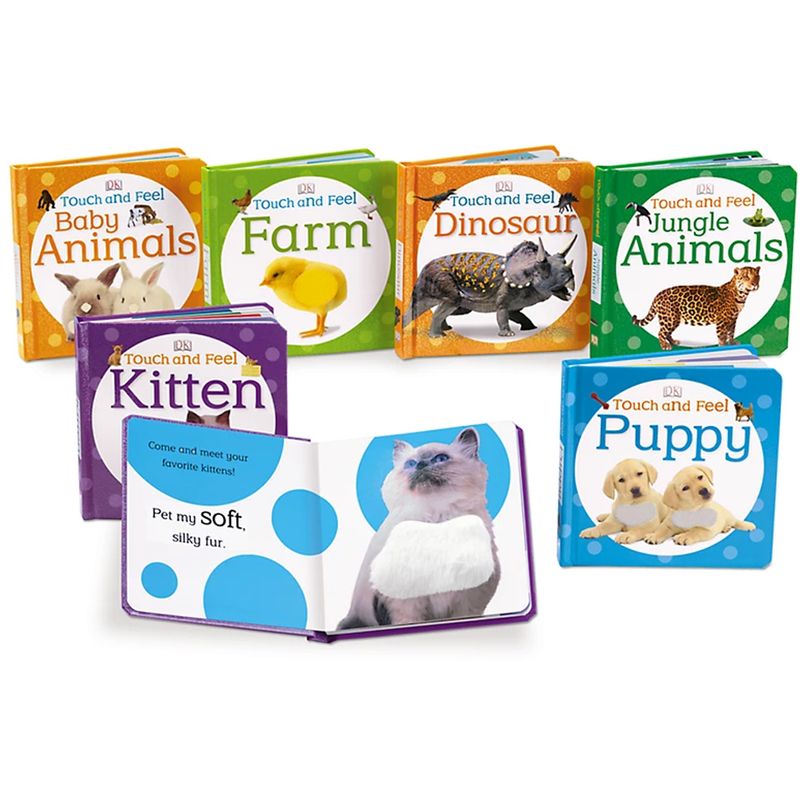 Lakeshore - Touch & Feel Discover (مجموعة من 6 قطع)