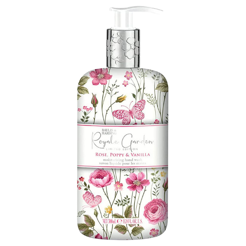Baylis & Harding Royale Garden Rose Poppy & Vanilla Hand Wash 500 ml