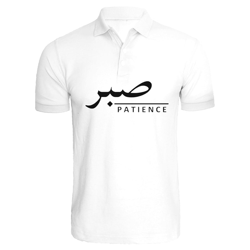 BYFT - Patience Printed Cotton Polo T-Shirt - White