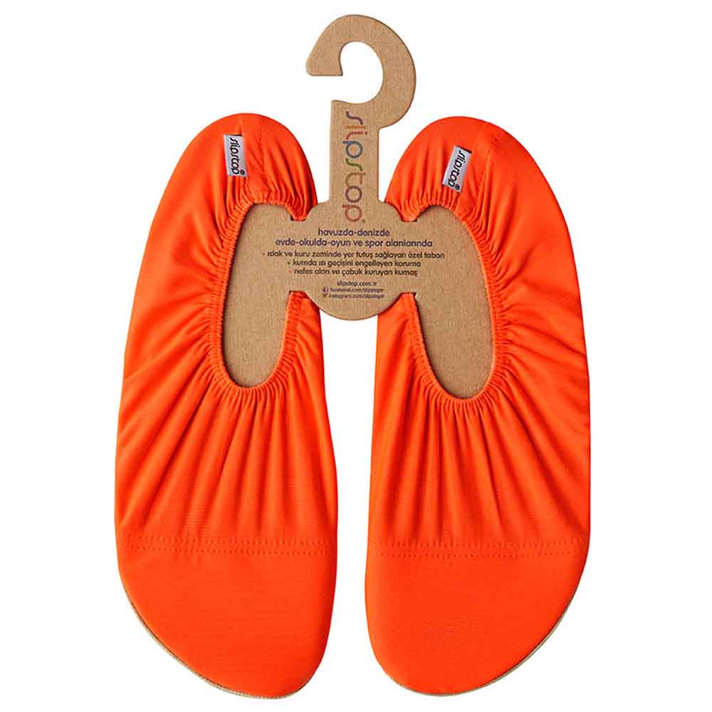 Slipstop - Adults Anti-Slip Shoes - Neon Orange