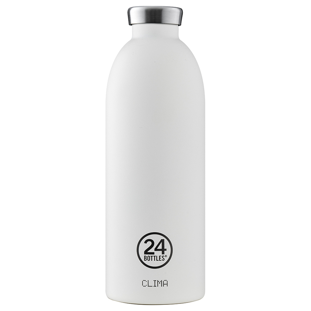 24 Bottles - Clima Insulated Water Bottle 850ml - Ice White