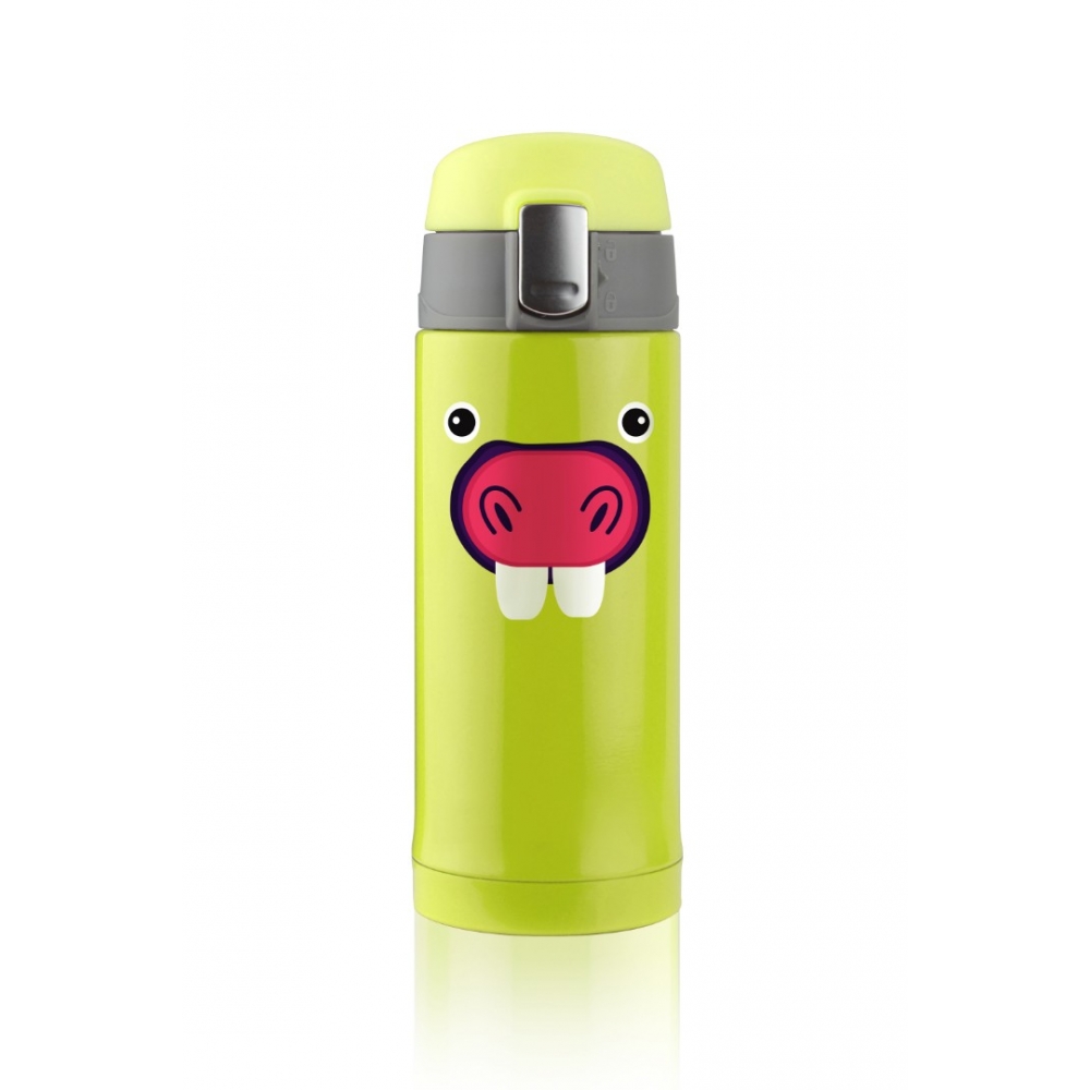Asobu - Peakaboo Kids Bottle - Green - 200ml