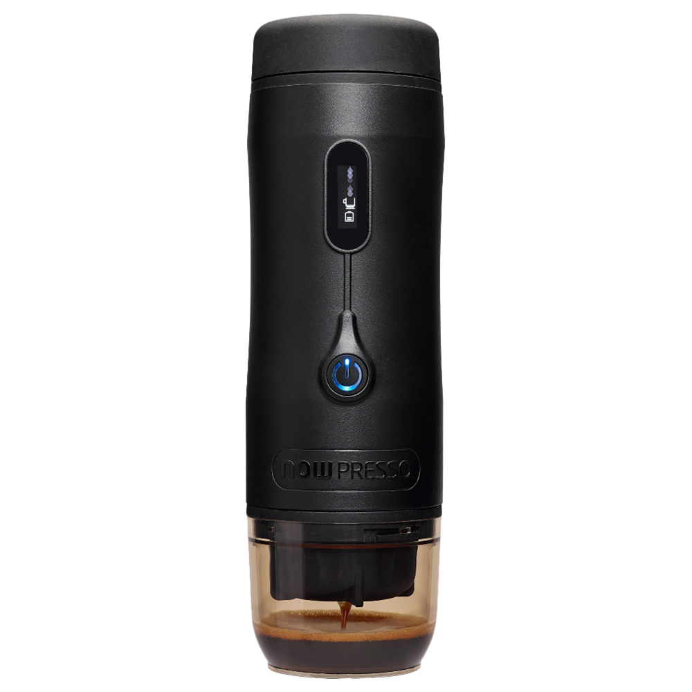 NOWPRESSO Gold Plus Rechargeable Espresso Machine - Black