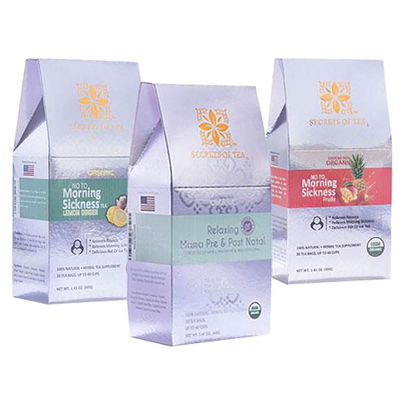 Secrets Of Tea - Stress Relief Tea with Sickness Tea - Fruits/Lemon Ginger