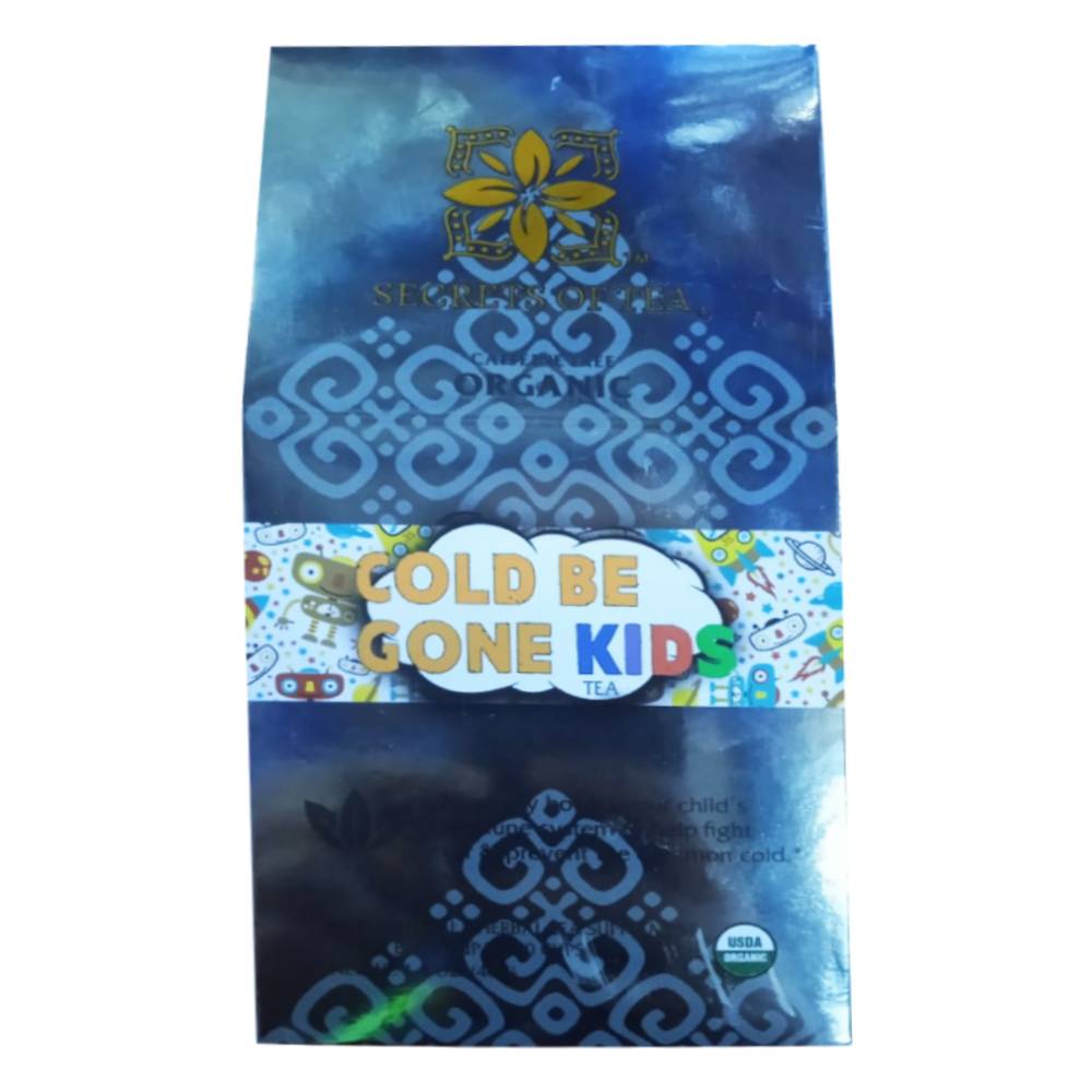 Secrets Of Tea - Cold Be Gone Kids Cold Relief Tea - 40G
