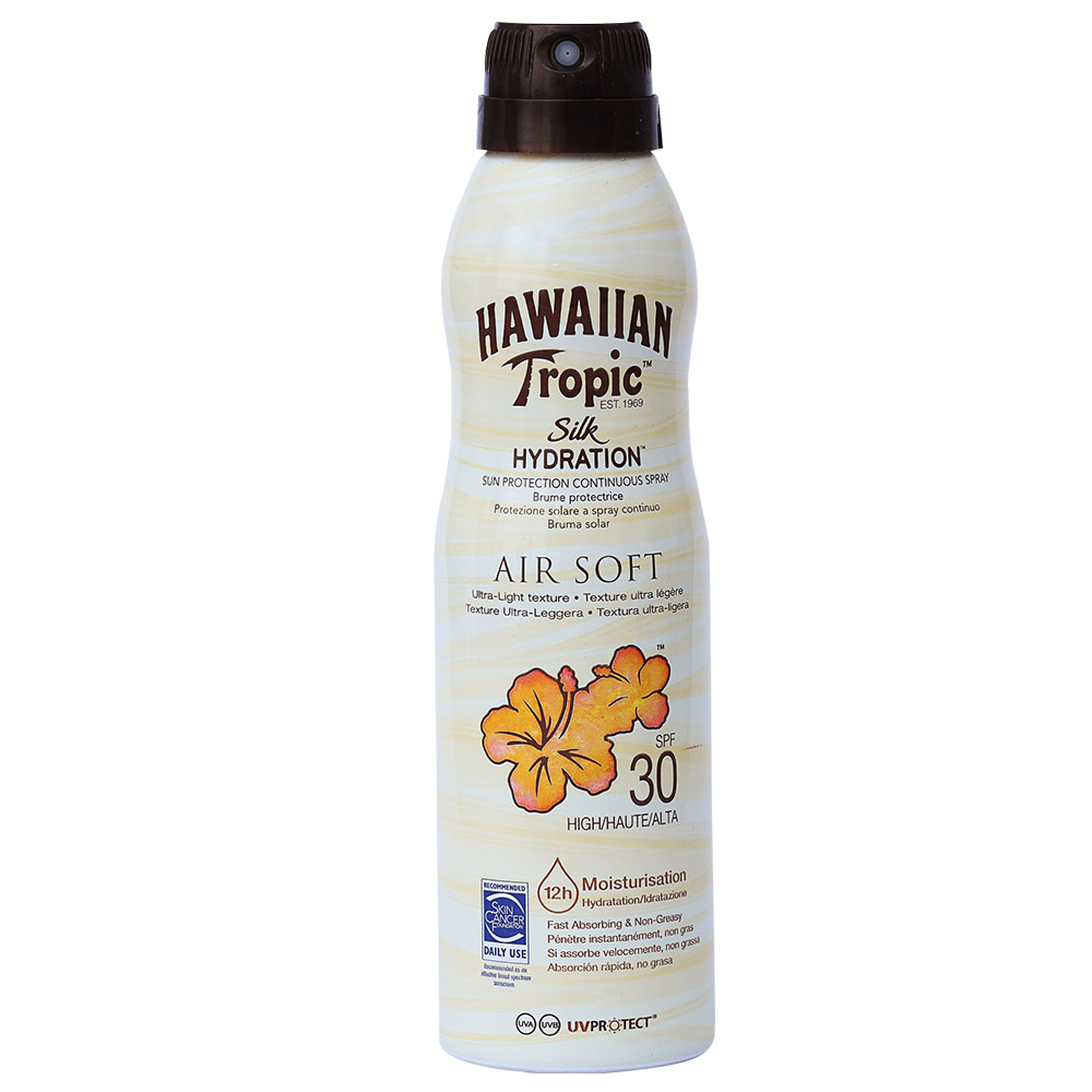 Hawaiian Tropic - Silk Hydration Air Soft Spray SPF30 177ml