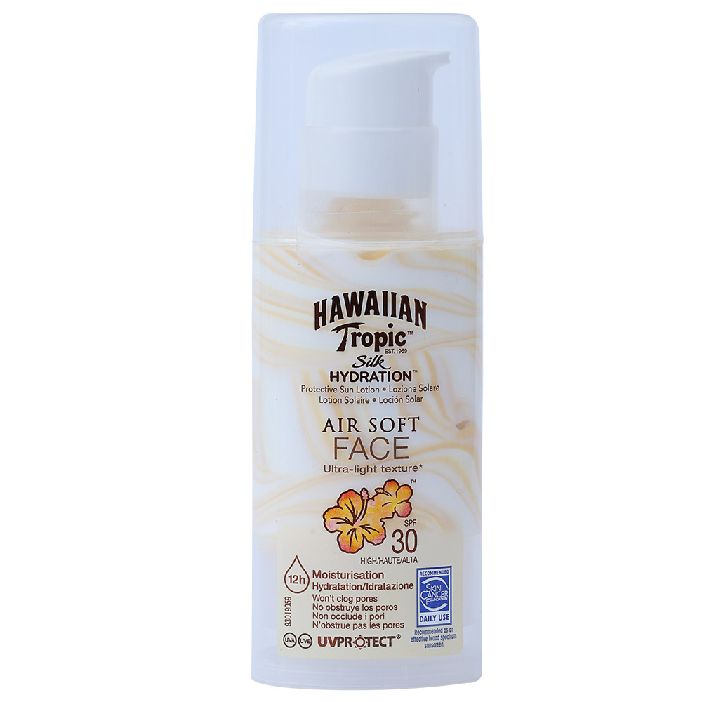 Hawaiian Tropic - Silk Hydration Soft Face Lotion SPF30 50ml