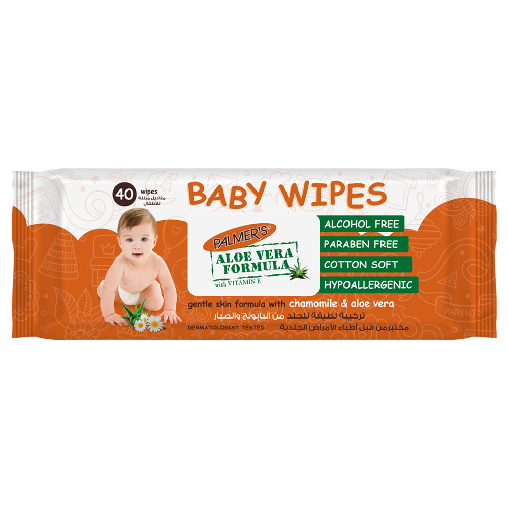 Palmer's - Baby Wipes Flow pack of 40's