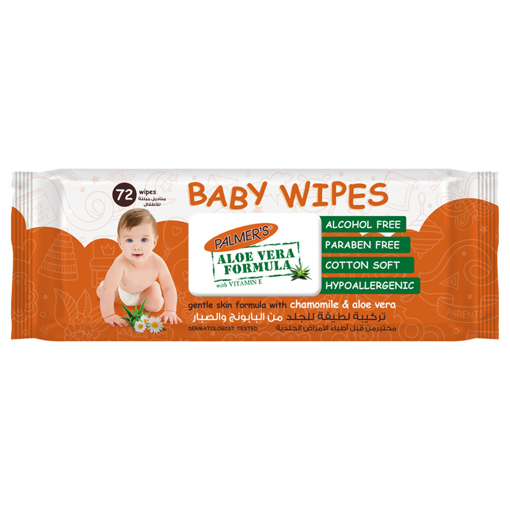 Palmer's - Baby Wipes Flow pack of 72's