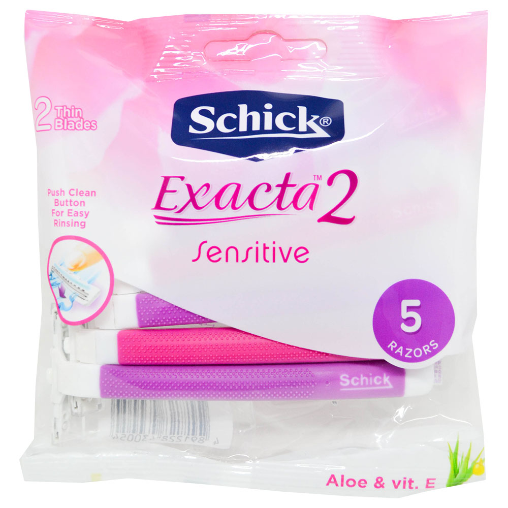 شيك - شفرة حلاقة إكزاكتا 2 للبشرة الحساسة - عدد 5