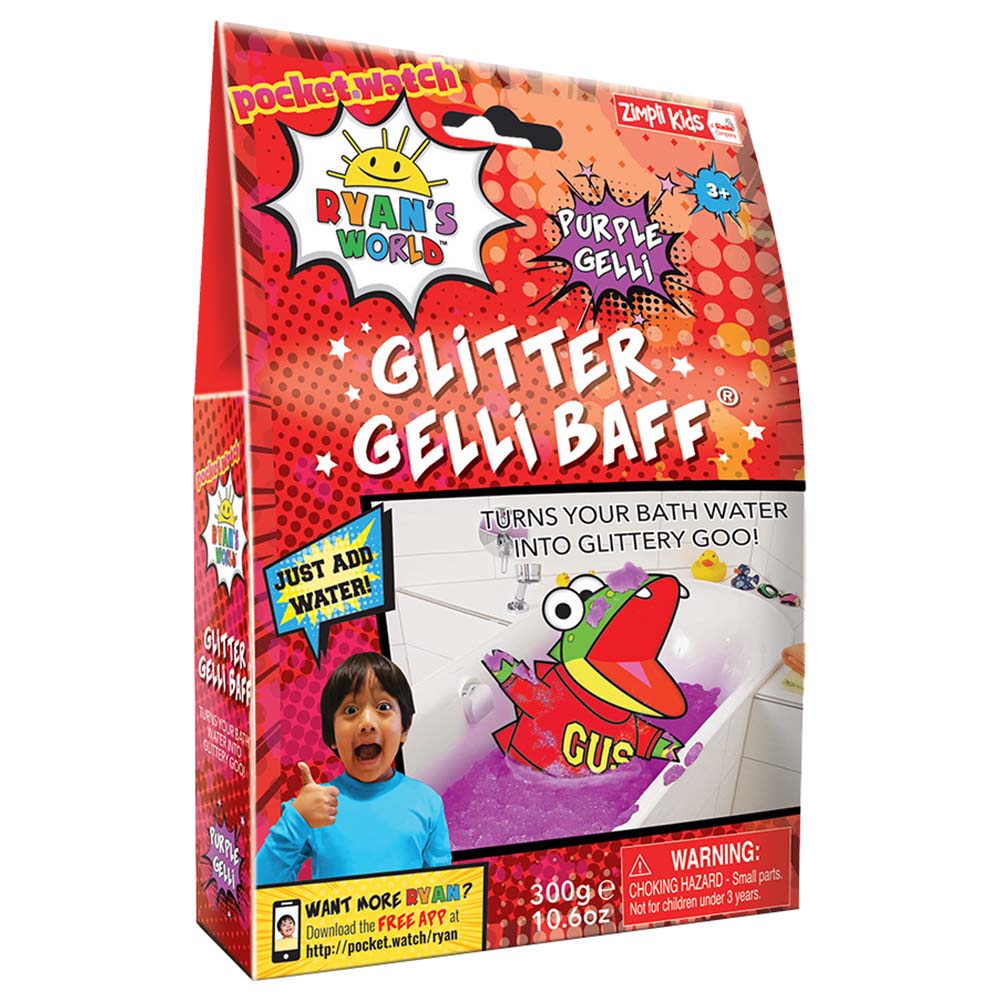 Zimpli Kids - Galli Baff Ryan's World 300g - Purple