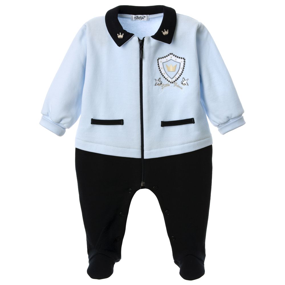 صوفيا - ملابس المناسبات غابرييل بيبي جرو - أزرق