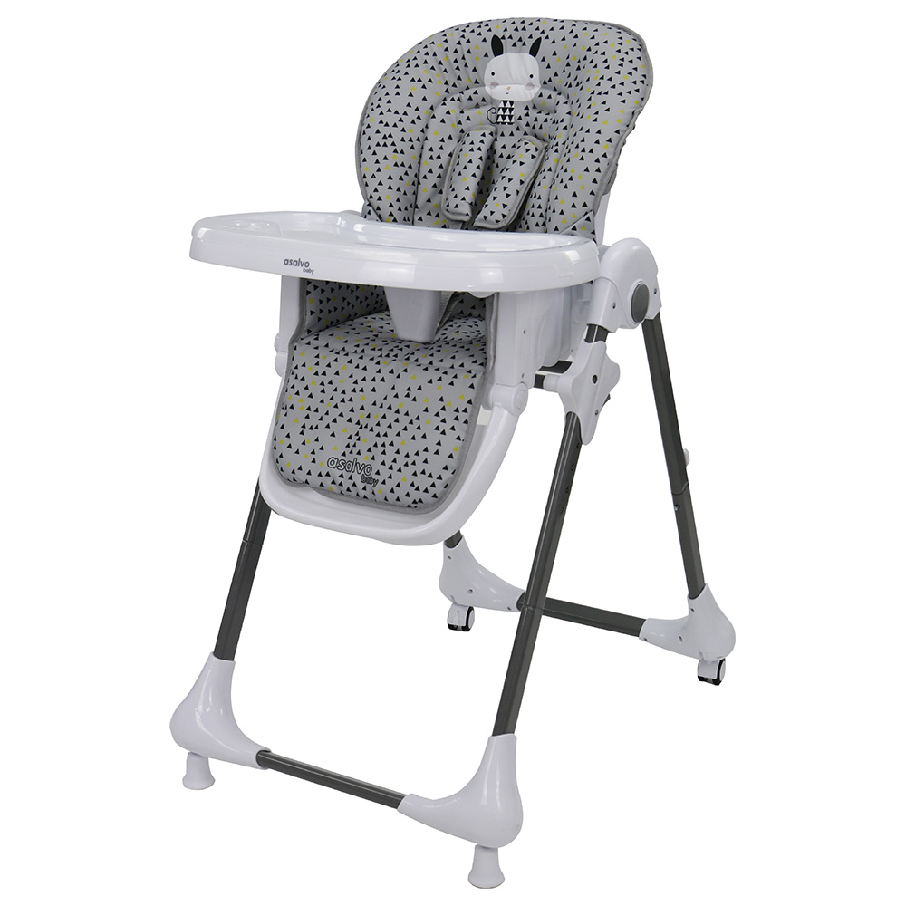 Asalvo High Chair Wheels - Nordic Grey