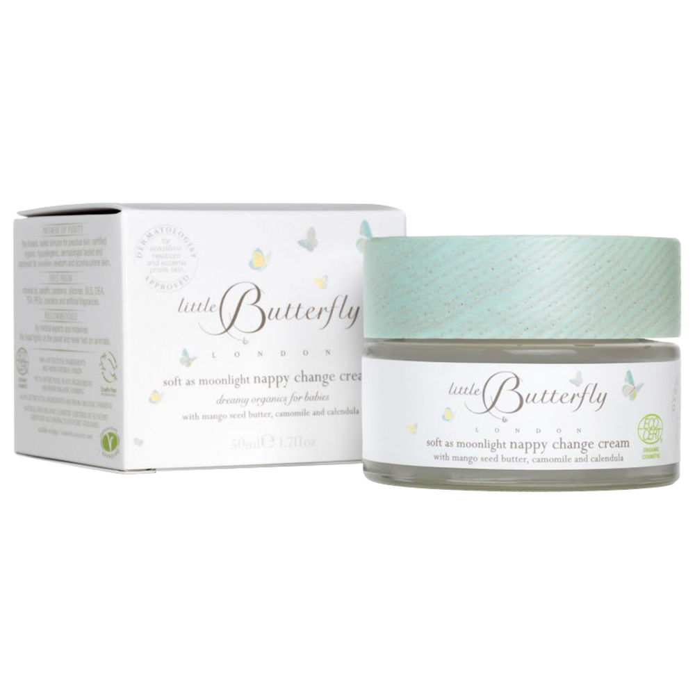 Little Butterfly London - Nappy Change Organic Cream 50ml