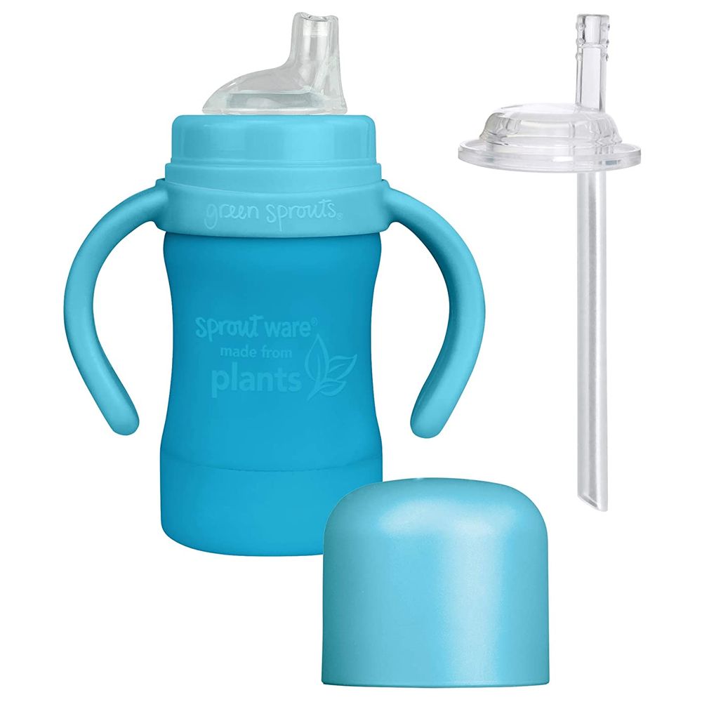 Green Sprouts - Sip & Straw Cup - Aqua - 177ml