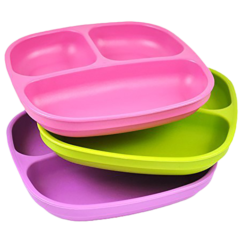 Re-Play Recycled Divided Plates Butterfly - Pack of 3