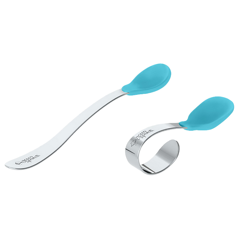 Green Sprouts Learning Spoon Set - Aqua