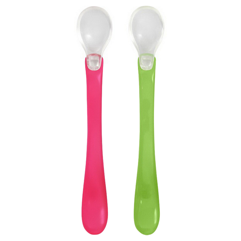 Green Sprouts Feeding Spoons 2Pcs-Set - Pink