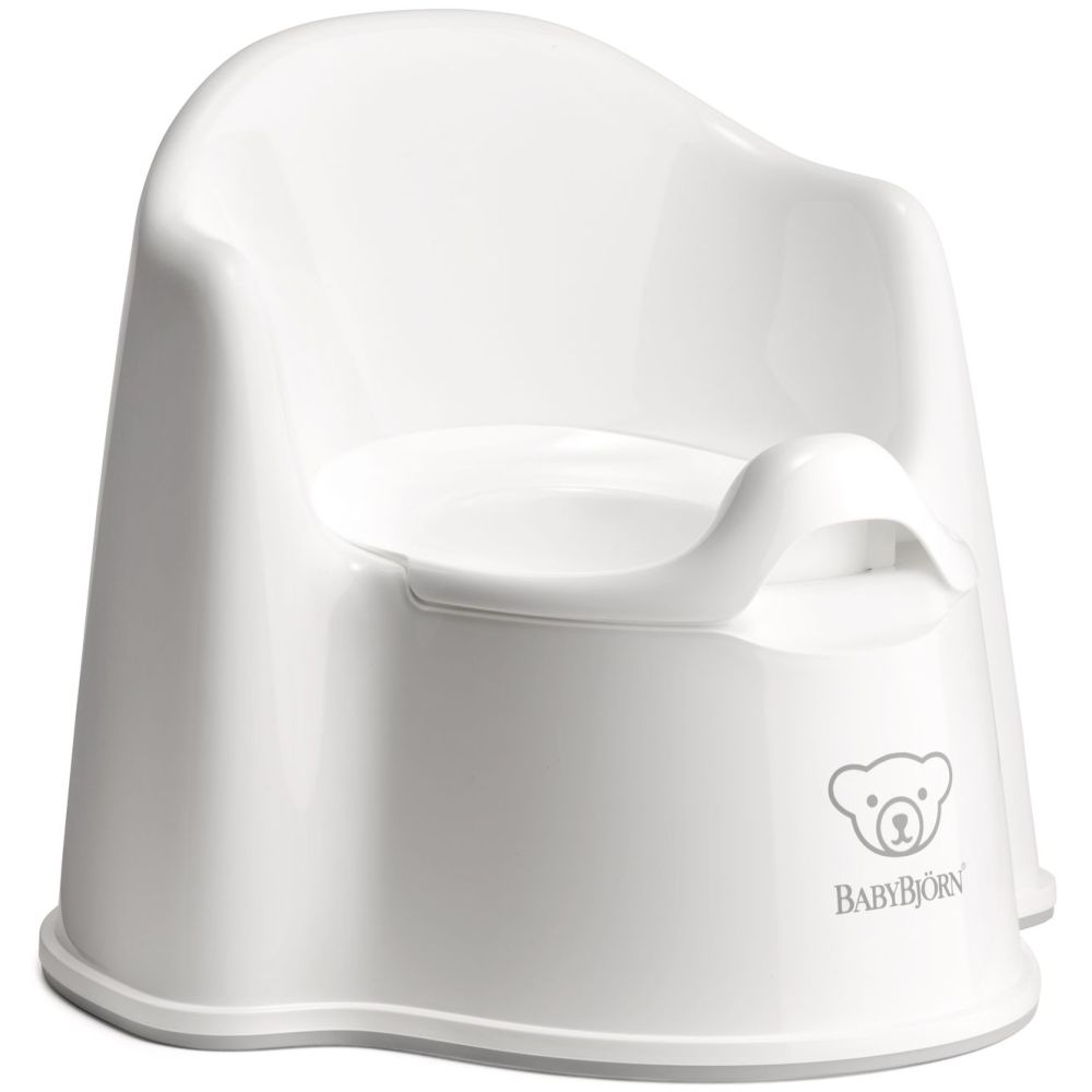 BABYBJORN - Potty Chair - White/Grey