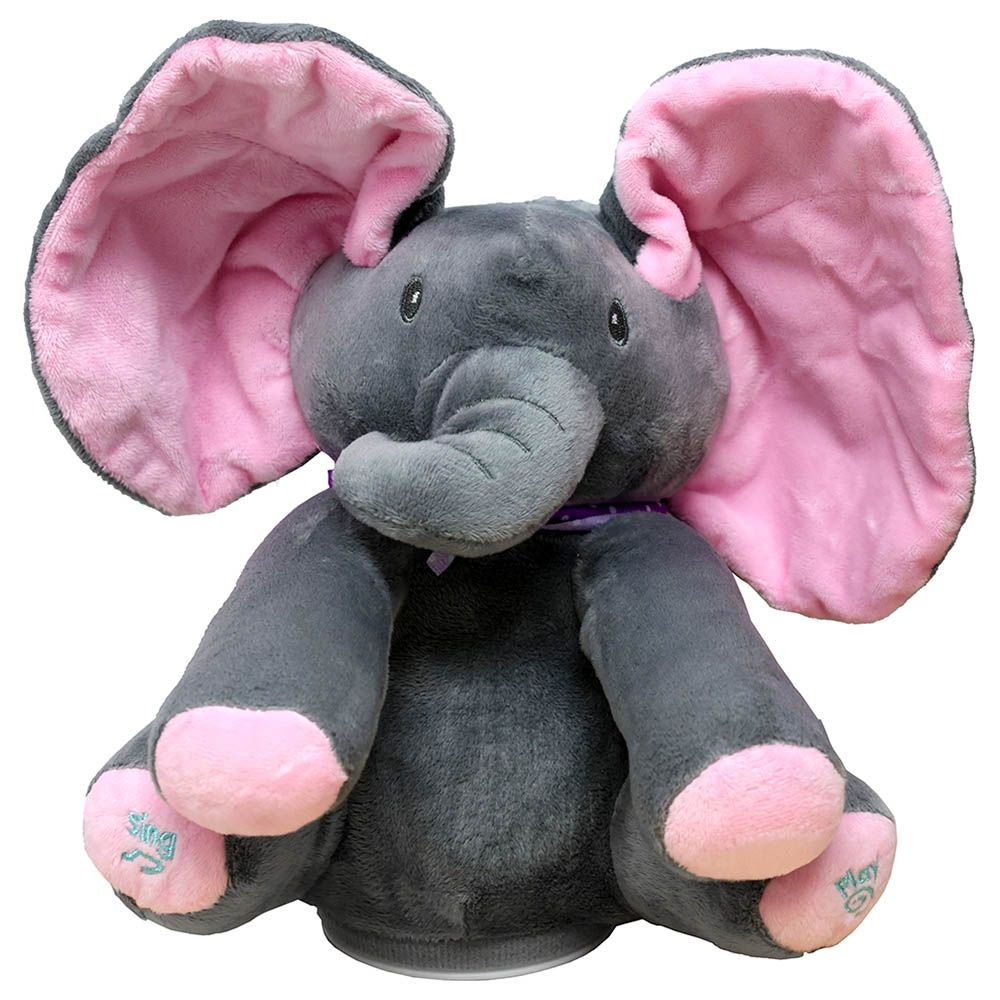Peekaboo Elephant Plush Toy Peek-A-Boo Elephant Toy Deal Wowcher
