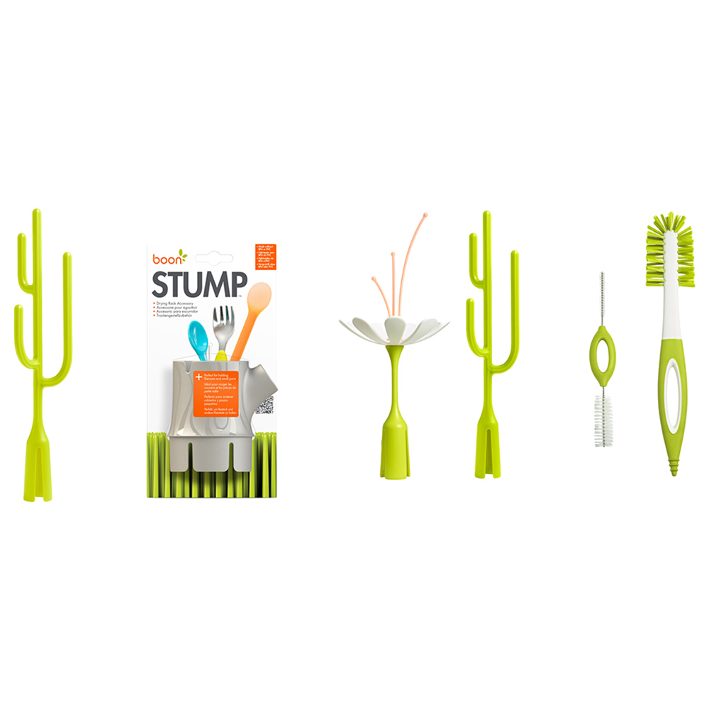 Boon - Poke/Stem Grass Accessory & Stump Cup & Bottle Brushes