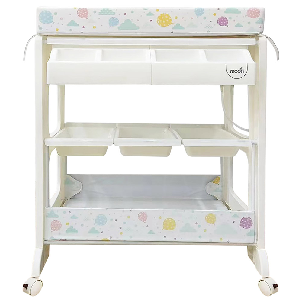 Buy Moon Portable Changing Station Baby Elephants w Balloons at The Affordable Price Mumzworld