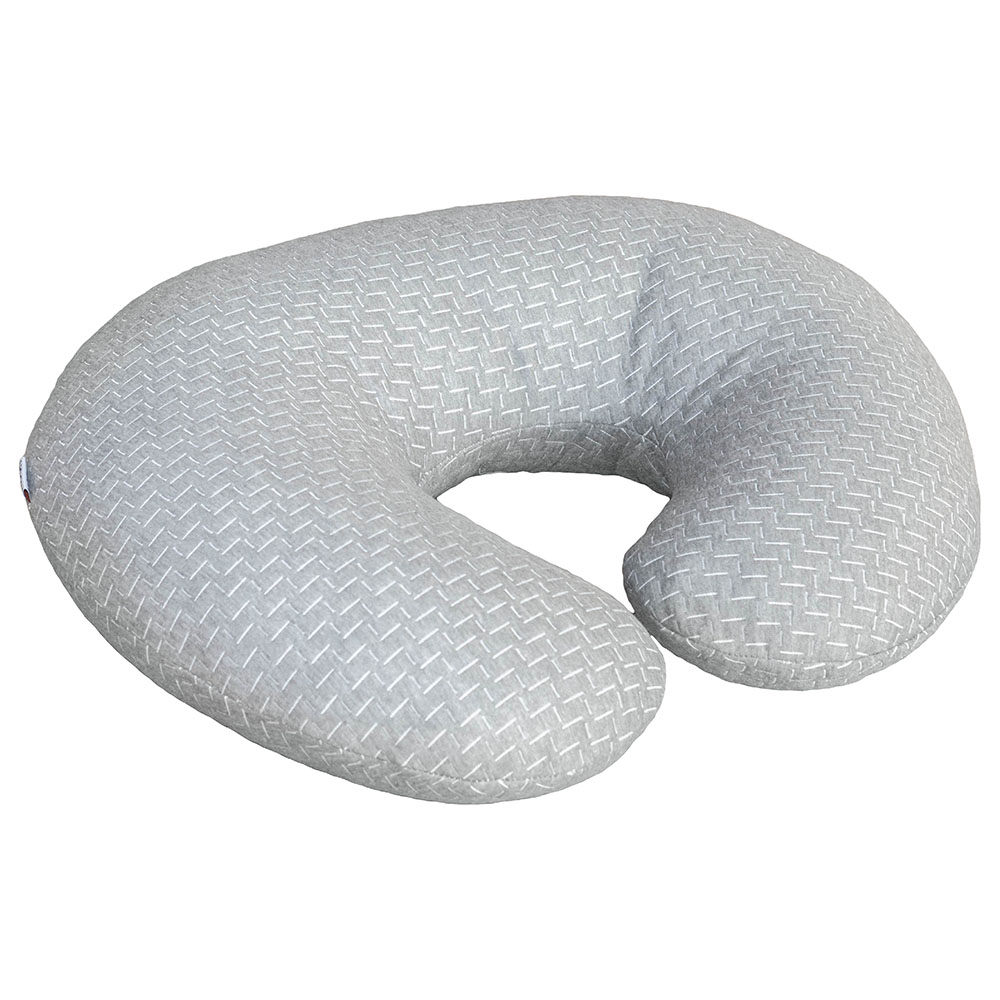 Moon Bamboo Feeding Pillow - Grey