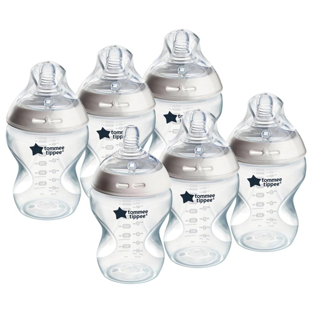 Tommee Tippee Bottles 260ml 6-Pack Self-Sterilizing