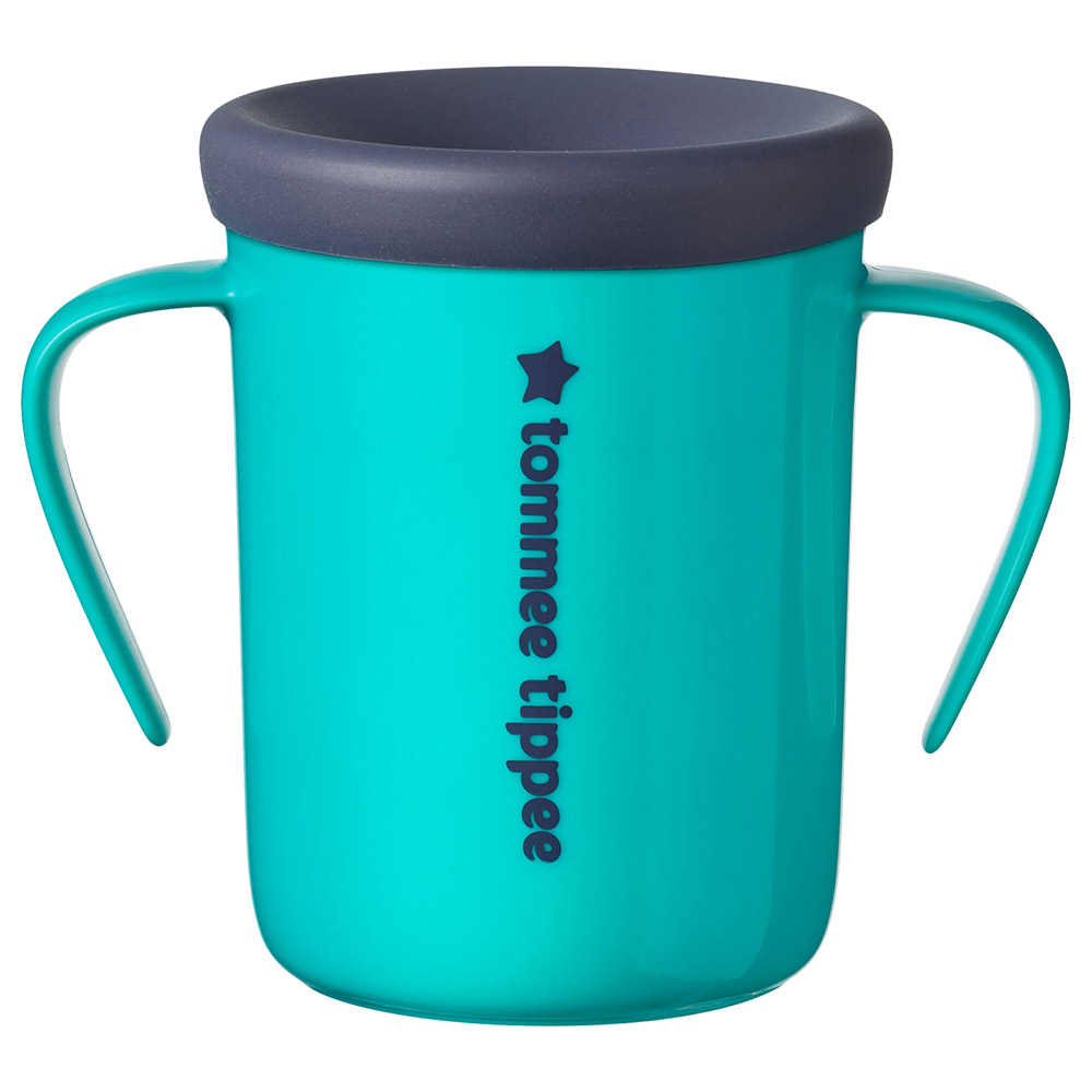 Tommee Tippee - 360 Handled Cup - Blue - 200ml