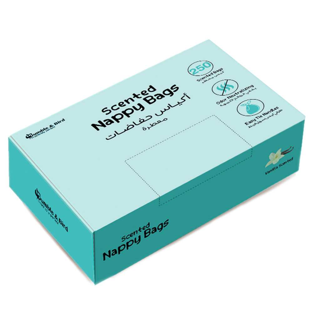 Bumble & Bird - Scented Nappy Disposal Bags Vanilla 250 Pack