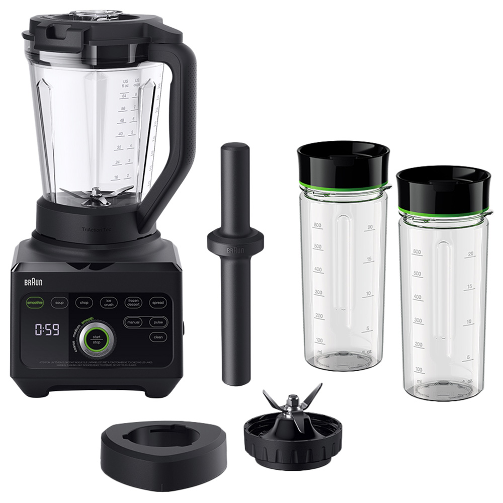 Braun PowerBlend 9 Jug Blender JB 9042, 1600W Black