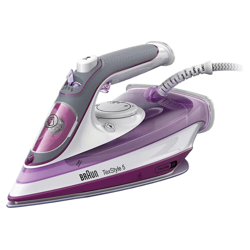 Braun SI 5037 TexStyle 5 Steam Iron 2700W Violet