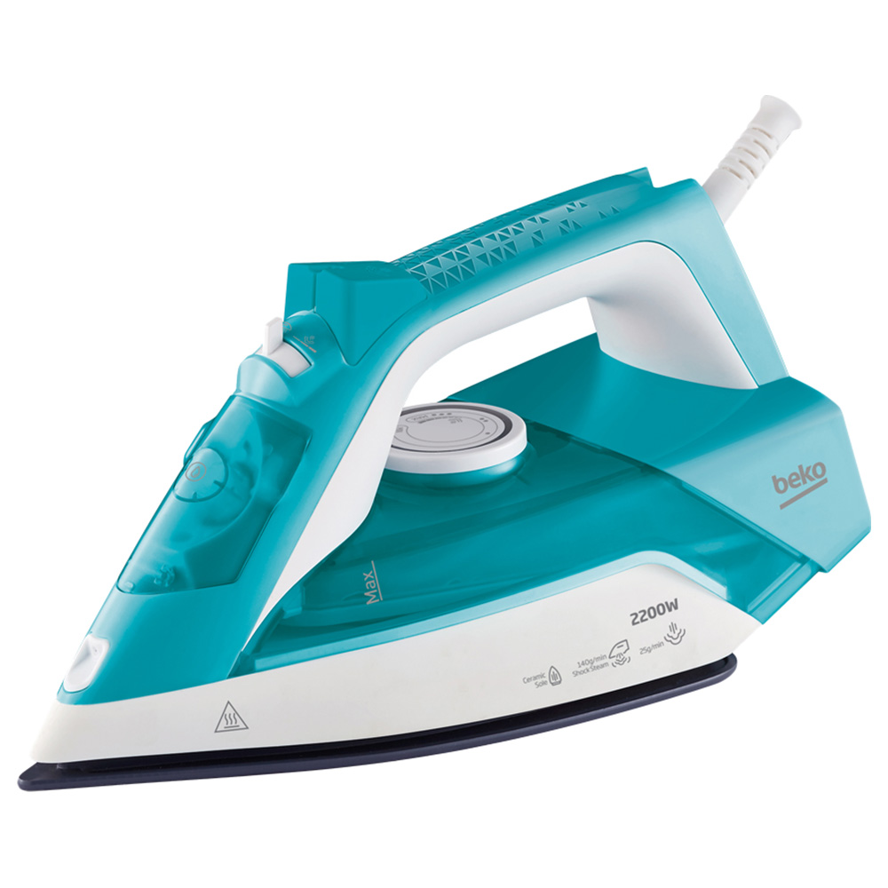 Beko Steam Iron - Turquoise