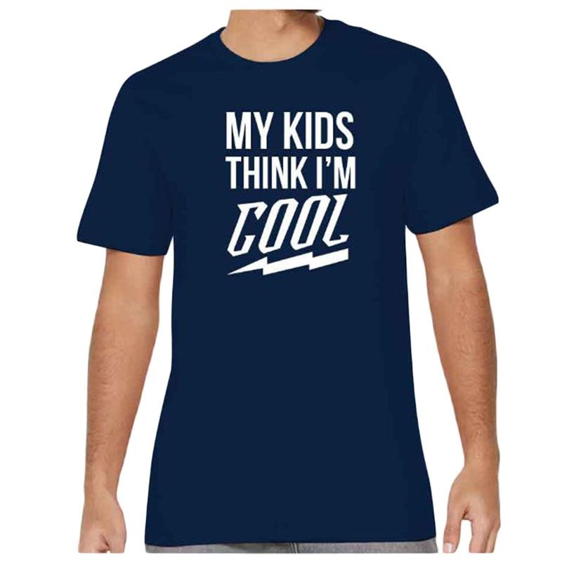 Blooming Blossom - The Gift Shop - My Kids Think I'm Cool T-Shirt - Blue