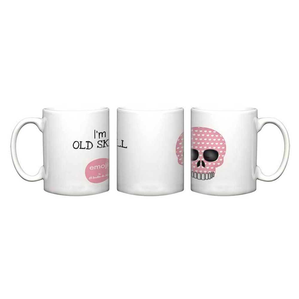 emoji - I'M Old Skull Noa Mug - White - 500ml