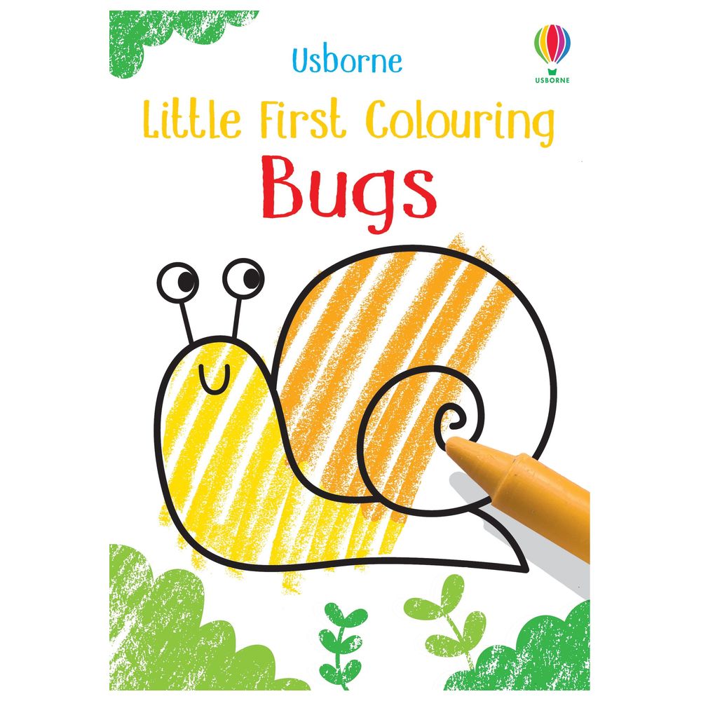 كتب أسبورن-  كتاب تلوين Little First Colouring Bugs