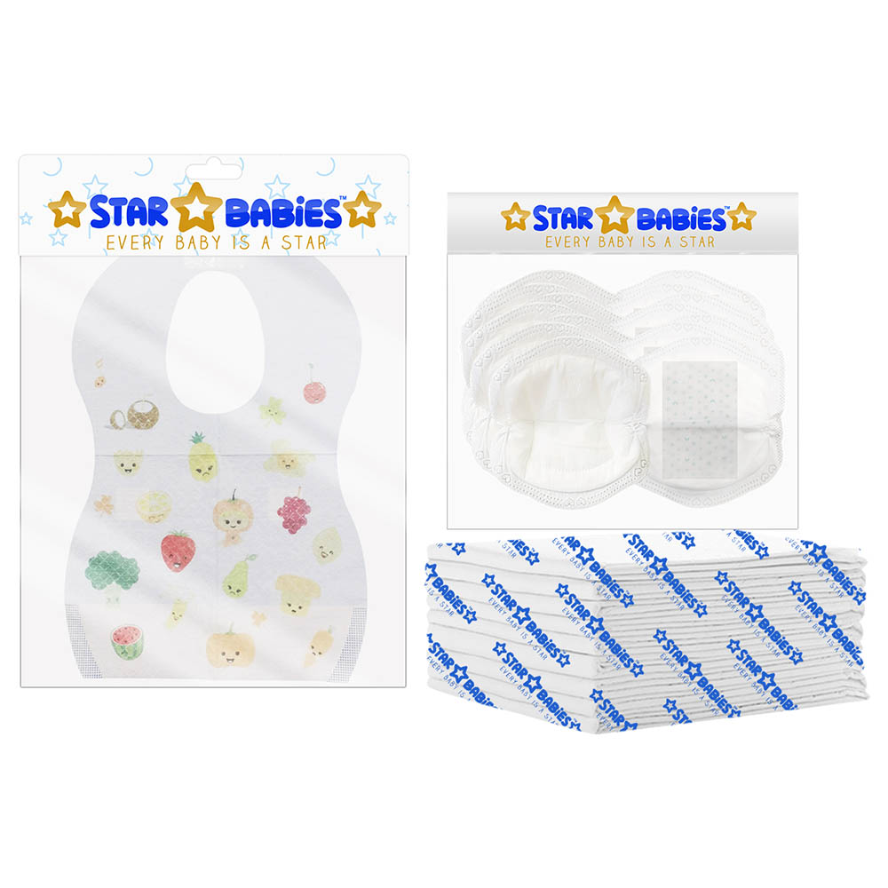 Star Babies - Changing Mat with Breast Pad, Scented Bag & Dispenser