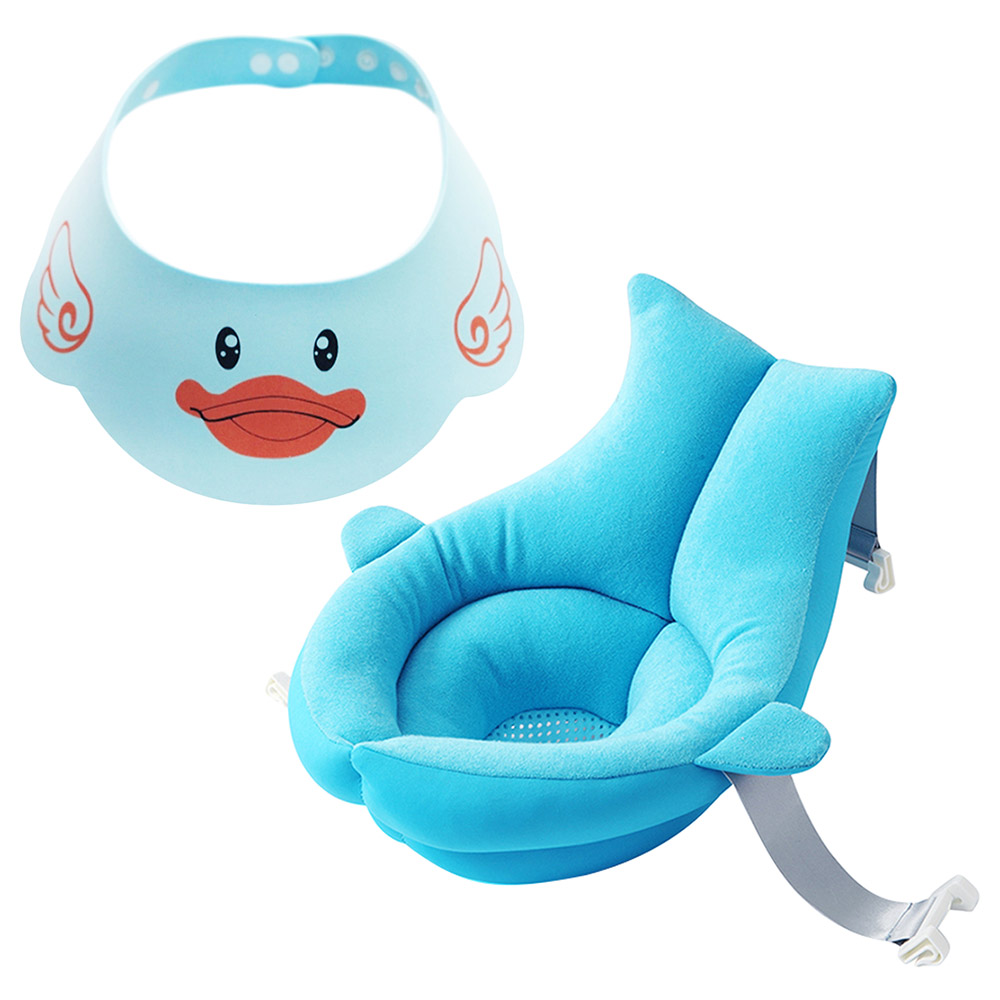 Star Babies - Sink Bather with Shower Cap - Blue