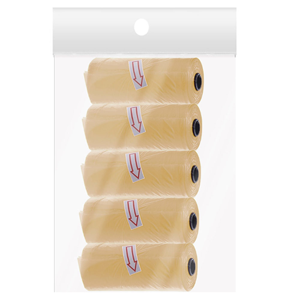 A to Z - Disposable Scented Nappy Bag 75pcs - Pack of 5 - Ivory