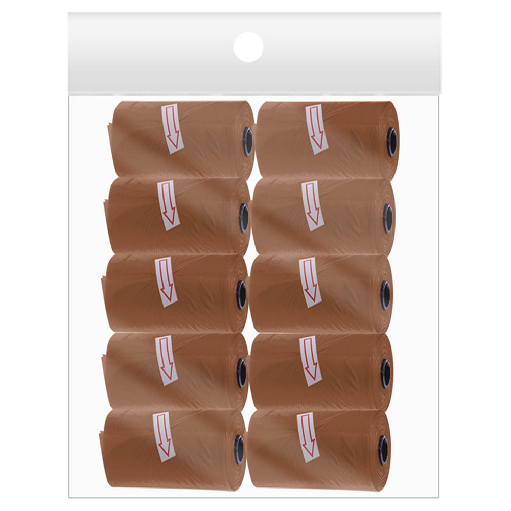 A to Z - Disposable Scented Nappy Bag 150pcs - Pack of 10 - Brown